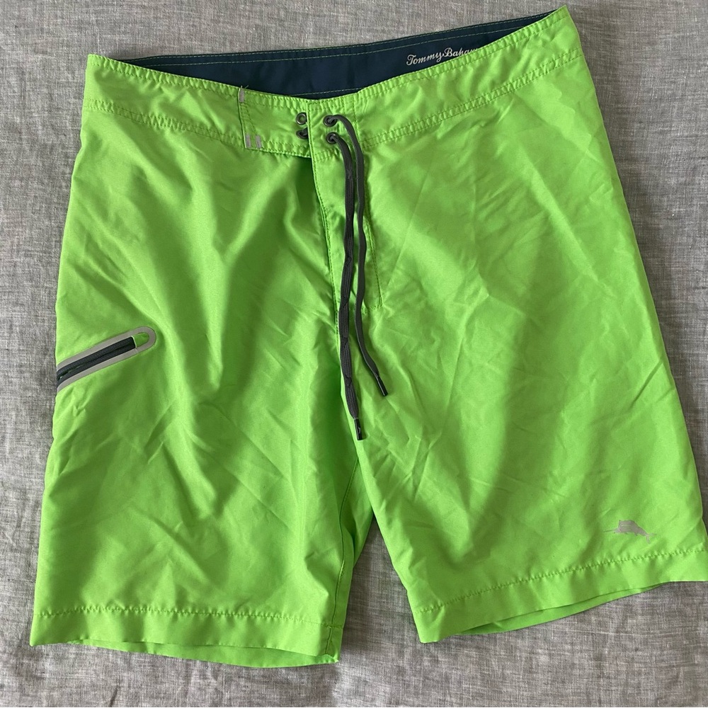 Tommy Bahama Men’s Board Shorts - Vibrant Green – Size 34